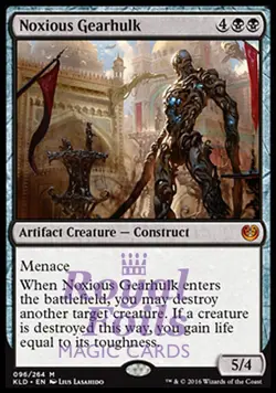 Noxious Gearhulk 1x FOIL KLD MTG Kaladesh Mythic MINT black artifact - Image 1