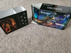 Final Fantasy MtG Gift Box, die, inserts and bulk. 500+ C, U, L and cheap Rs. - Image 2