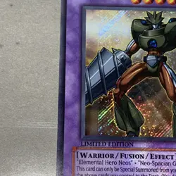Yu-gi-oh Rarest Yugioh Misprint Elemental Hero Grand Neos Ct04 Part Super/secret - Image 4