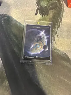 MTG Island (241) (Borderless) - Unfinity (UNF) #241 Magic the Gathering - Image 3