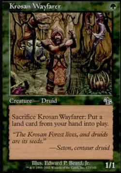 Krosan Wayfarer - Light Play MTG Judgment - Image 1