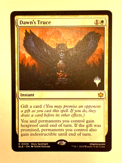 MTG - Dawn's Truce / Promo Pack: Bloomburrow / Regular / NM - Image 1