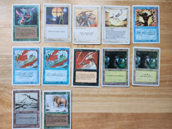 MTG Revised Edition - Common Lot - 12 Cards - Fair Condition - See Pictures - Image 1