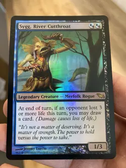 Sygg, River Cutthroat -Foil LP/NM MTG Shadowmoor 🔥 - Image 1