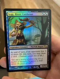 Sygg, River Cutthroat -Foil LP/NM MTG Shadowmoor 🔥 - Image 2