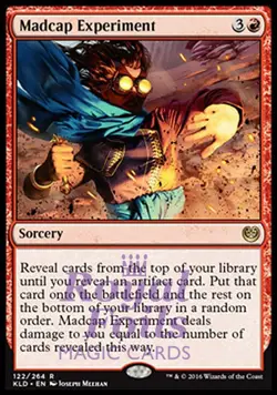 Madcap Experiment 2x FOIL KLD MTG Kaladesh Rare NM+ red - Image 1