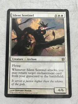 Magic the Gathering Silent Sentinel - Born of the Gods (BNG) MtG - Image 1