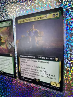MTG Regular Extended Art: 0146 Pippin, Warden of Isengard; 0128 Windswift Slice - Image 3
