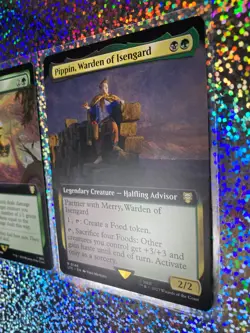 MTG Regular Extended Art: 0146 Pippin, Warden of Isengard; 0128 Windswift Slice - Image 4