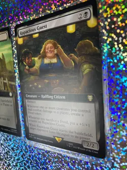 MTG Regular Extended Art: 0111 Rapacious Guest; 0500 Isolated Chapel - Image 4