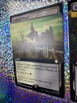 MTG Regular Extended Art: 0111 Rapacious Guest; 0500 Isolated Chapel - Image 5
