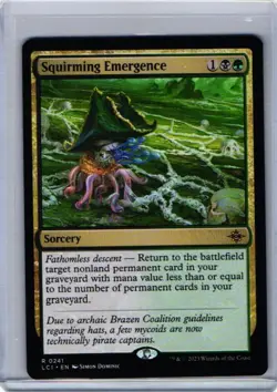 MTG Squirming Emergence (241/491) The Lost Caverns of Ixalan LP - Image 1