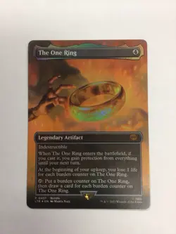 Mtg The One Ring Foil, The Lord of the Rings - Image 1
