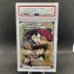 Pokemon TCG Hidden Fates Jessie and James 2019 Full Art Trainer Card 68/68 - Image 1