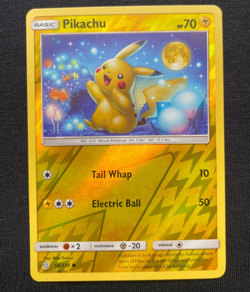 Pokemon TCG Pikachu Unified Minds 56/236 Reverse Holo (NM/M) - Image 1