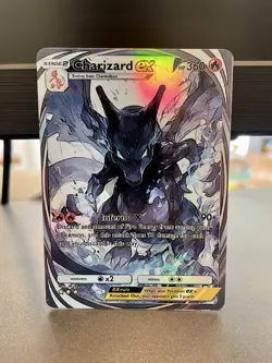Pokemon TCG Custom Pocket Style Charizard EX Holo Immersive Rare - Fan Art - Image 1