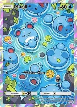 A2a Marill (ENG) - Pokemon TCG Pocket trade 1 Star Cards (⭐) - Image 1