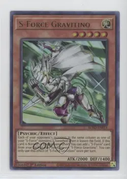 S-Force Gravitino (UR) 1st Ed. YuGiOh Blazing Vortex #BLVO-EN014 07pa - Image 1