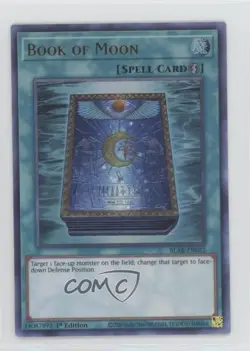 Book of Moon (UR) 1st Ed. YuGiOh Battles Legends: Armageddon #BLAR-EN052 1md - Image 1