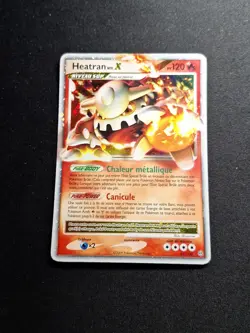 Heatran Niv. X 97/100 Reverse DP Tempete Carte Pokemon FR - Image 1