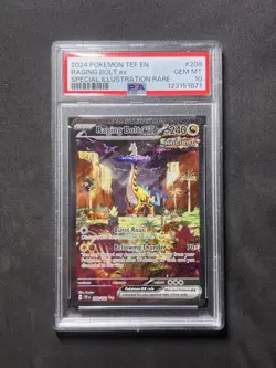 2024 Pokemon TCG Raging Bolt ex Special Illustration Rare PSA 10 - Image 1
