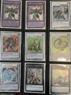 YuGiOh Collection Binder - Retro Format Edison, GOAT Dragon Rulers Hero Obelisk - Image 1