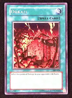 Ookazi YuGiOh Starter Deck: Kaiba Evolution Spell Common - Image 1