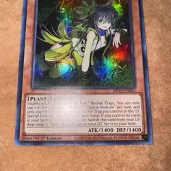 🔥 YUGIOH Traptrix Vesiculo - MP22-EN063 - Super Rare - 1st Edition - Near Mint - Image 3