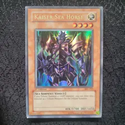 Kaiser Sea Horse 1st Edition Ske-015 - Starter Deck: Kaiba Evolution - YuGiOh! - Image 1