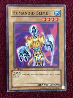 HUMANOID SLIME MONSTER LON-003 1st EDITION COMMON YUGIOH - Image 1
