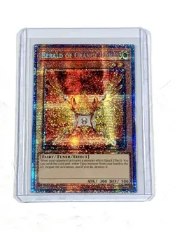 Herald of Orange Light BLMM-EN103 YuGiOh! Starlight Rare 1st Ed - Image 1