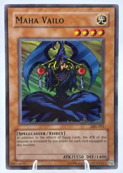 YuGiOh Magic Ruler Maha Vailo Super Rare #MRL-012 Unlimited Edition - Image 1