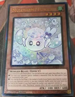 Mulcharmy Fuwalos ULTIMATE RARE NM Quarter Century Stampede YUGIOH! - Image 1