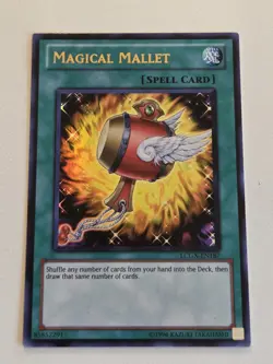 Magical Mallet LCGX-EN187 Ultra Rare Yugioh Legendary Collection 2 Unlimited LP - Image 1