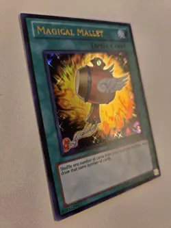 Magical Mallet LCGX-EN187 Ultra Rare Yugioh Legendary Collection 2 Unlimited LP - Image 2