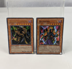 1996 Yu-Gi-Oh YuGiOh Cards Invader of Darkness & Helpoemer TLM-ENSE1 DR1-EN006 - Image 1