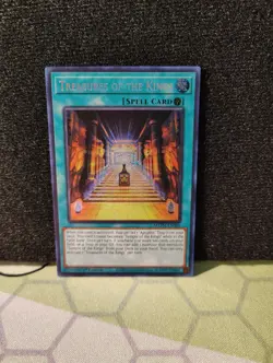 TREASURE OF THE KINGS MZMT-EN006 1ST EDITION SECRET RARE YUGIOH - Image 1