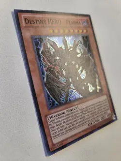 Destiny HERO - Plasma LCGX-EN134 Super Rare Yugioh GX Unlimited Edition NM - Image 2