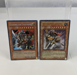 1996 Yu-Gi-Oh YuGiOh Holo Cards Gilford The Lightning and Gilford The Legend - Image 1
