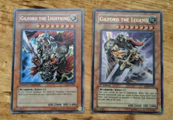 1996 Yu-Gi-Oh YuGiOh Holo Cards Gilford The Lightning and Gilford The Legend - Image 3