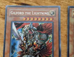 1996 Yu-Gi-Oh YuGiOh Holo Cards Gilford The Lightning and Gilford The Legend - Image 4