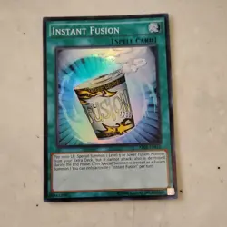 Instant Fusion AP08-EN010 Super Rare Holo Astral Pack 8 AP08 Yugioh Card TCG NM - Image 1