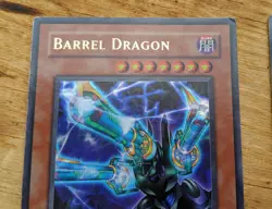1996 Yu-Gi-Oh YuGiOh Holo Cards Barrel Dragon & Buster Blader MRD-126 BPT-008 - Image 4