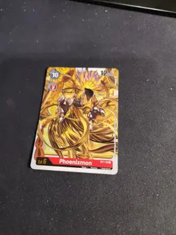 Phoenixmon ST1-10 Red Rare Mega (Lv6) Digimon CCG Card NM Pack Fresh - Image 1
