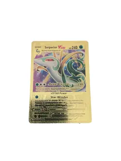 Serperior VSTAR Gold Foil Fan Art Display Card M/NM HP 240 - Image 1