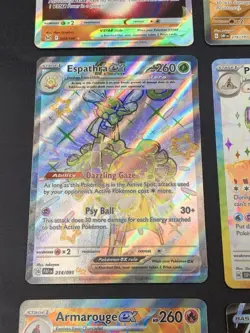 Pokemon Card Lot Full Art EX Shiny V Star Ultra Rare NM/LP Pokemon Cards - Image 5