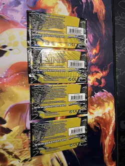Pokemon TCG Sun & Moon Lost Thunder 3 Card Booster Pack 4 Packs Art Set Light - Image 2