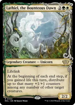 Lathiel, the Bounteous Dawn -Foil Light Play MTG - Image 1