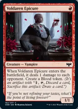 MTG Voldaren Epicure [Innistrad: Crimson Vow] Near Mint Magic - Image 1