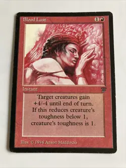 Blood Lust Legends MTG LP - Image 1